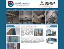 Tablet Screenshot of nataliengineering.com